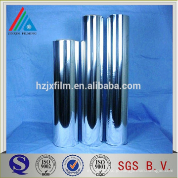 Silver Film PET Vacuum Metallize Plastics